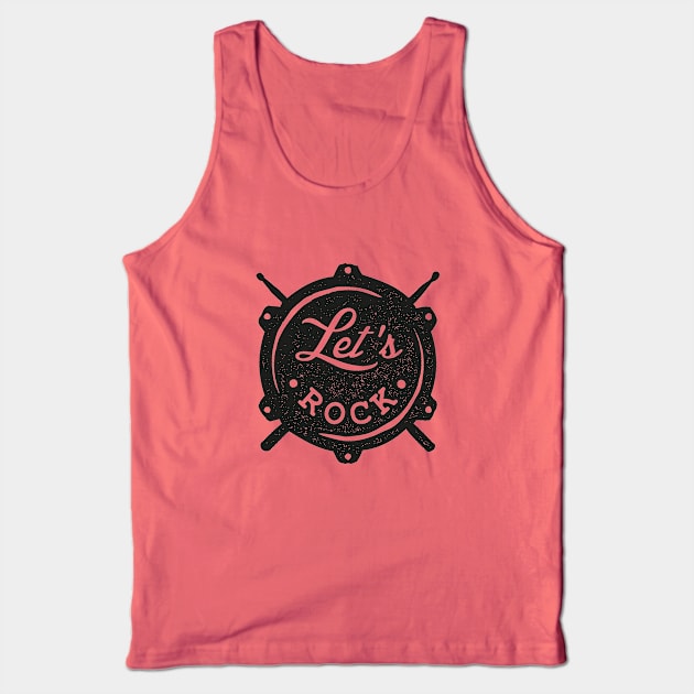 Let's Rock Tank Top by Dosunets